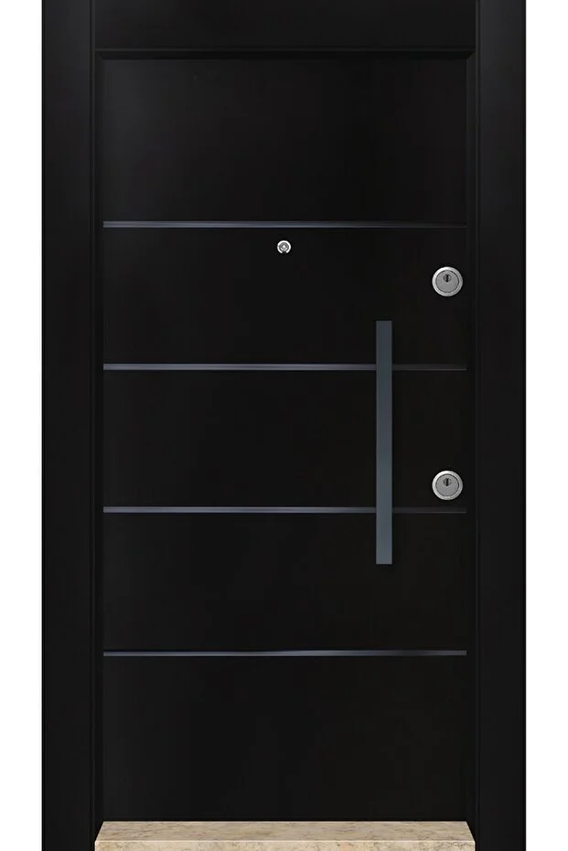 DORTURK ÇELİK KAPI SİSTEMLERİ Dış Iklim Kapısı, Yağmura Güneşe Dayanıklı Çelik Kapı Sol 11